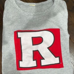 Rutgers waffle knit long sleeve